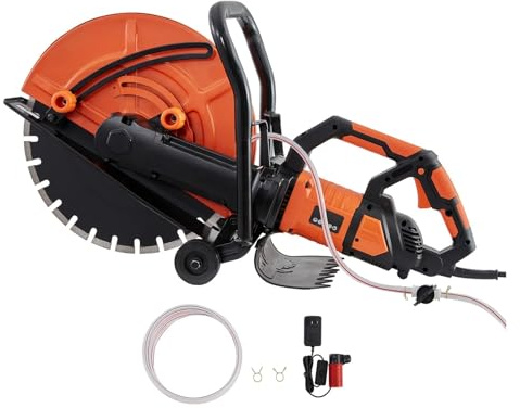 Elektrische Betonsäge 16 Zoll 3200 W Motor Kreisschneider Mit Max. 6-Zoll-Pumpenmesser Einstellbarer Schnitttiefe For Ziegel Robuste Konstruktion