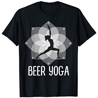 Yoga - Bier Beer Yoga Design für Yogis T-Shirt