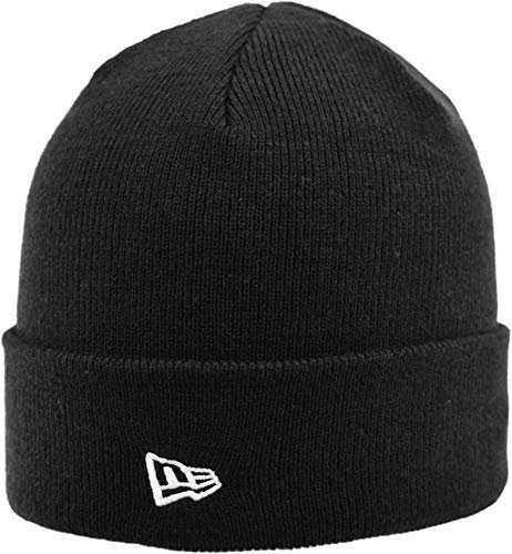 New Era Herren Essential Knit Mütze, Black, OSFM einheitsgröße