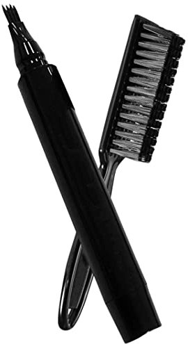 Bart Bartfüller Stift, Herren Bartstiftfüller, Bleistift Wasserdicht Bartfüllstift Kit Beard Filling Pen Kit Salon Haargravur Styling Augenbrauen für Männer
