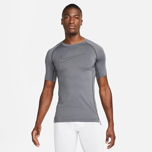 Nike Herren Pro Dri-FIT T-Shirt, Iron Grey/Black, XL