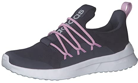 Adidas Unisex Kinder Lite Racer Adapt 5.0 Slip-On Lace Shoes, Shadow Navy/Legend Ink/Bliss Lilac, 38 2/3 EU