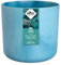 elho The Ocean Collection rund 18cm Blumentopf - Pflanzentopf hergestellt aus Meeresabfällen - 100% recyceltes Material - Blau/Atlantikblau