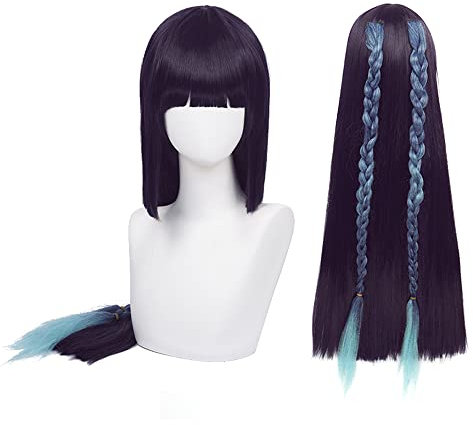OSIAS Color Layered YunJin Genshin Impact Cosplay Wig for Woman and Girls