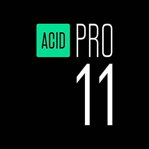 ACID Pro 11 - The creative DAW I Audio Software I music program for PC I for Windows 10/11 PCs | 1 Device | 1 User | PC Activation Code by email