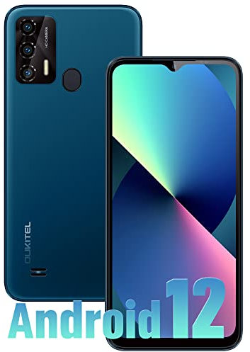 OUKITEL C31 PRO Smartphone, 7GB RAM 64GB ROM 256GB Espandibile, Telefono Android 12, Cellulare con 6.52 HD+, 5150mAh, Fotocamere 13MP, Dual SIM 4G Telefoni Cellulari, 3 Slot/5G-WiFi/GPS/Face ID/OTG