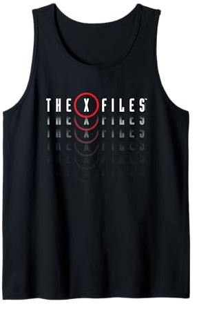 X-Files Sich Wiederholendes Logo Tank Top