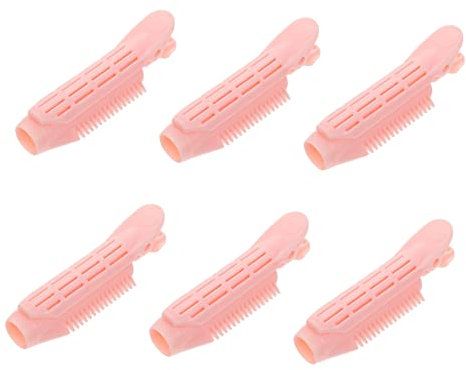 FOMIYES 6st Fauler Lockenwickler Root-volume-clips Wurzelclips Für Lockiges Haar Haarvolumen Clips Root Clip Haarwurzelclips Lockenwickler Für Pony Einzel Abs Fräulein Klemme Flauschige