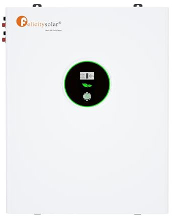 Sun World Energy Batteria 10 Kw 10 Anni di Garanzia per Inverter SPF - Deye - Voltronic - Victron - Solis - Mppsolar, LPBA48200