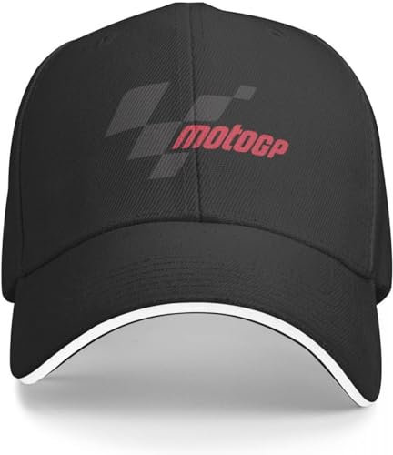 CAPHATMC Gorra de béisbol Hiphop Sombrero para el Sol Moto GP Logo Camiseta Esencial Gorra de béisbol Novedades Sombrero Gorra de Lujo Anime Sombreros de Fiesta Sombrero Damas Hombres