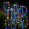 Solar Lights for Garden Decoration,Christmas Multicolor 480 LED Fairy Lights Solar Powered Starburst Lights Outdoor Firework Decorative Lamp Pathway Lighting for Lard,Patio,Festivals Gifts 4 Pack