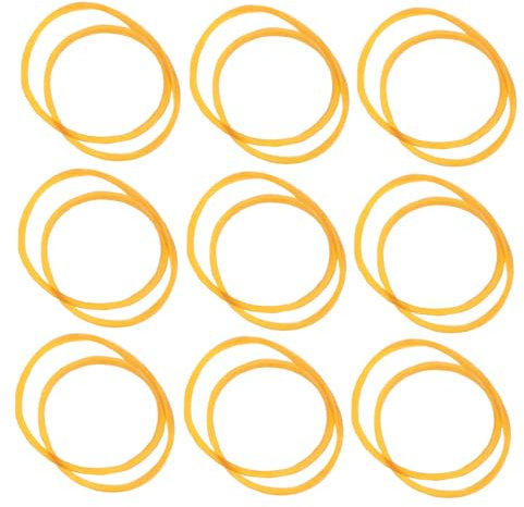 STOBOK Heavy Duty Elastic Bands Airplane Glider Kit 30pcs Biplane Craft Light-up Wings