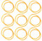 STOBOK Heavy Duty Elastic Bands Airplane Glider Kit 30pcs Biplane Craft Light-up Wings