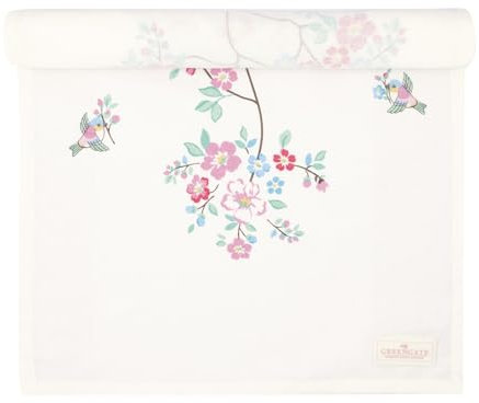 GreenGate Desdemona Tischläufer White 140x45cm