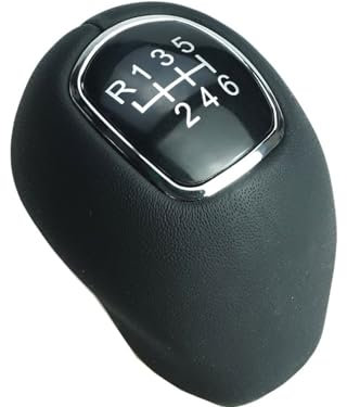 Newtown2700-parts Schaltknauf in Schwarz kompatibel für Hyundai ix20 JC 2010-15 i30 I FD 2007-12 6 GANG
