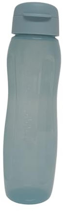 Tupperware to Go Eco Eco Eco Easy Flip Top Botella EcoEasy para ácido carbónico Aqua Slim Aquaslim XL de 1000 ml, color turquesa