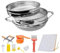 Accessori per apicoltura In Acciaio Inox Doppio Setaccio Colino Professionale Mieli Strumento di Raccolta Uncapping Implementazione Forniture Per L'apicoltura