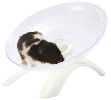 Non Slip Hamster Flying Saucer,WearResistant Silent Hamster Wheel | Quiet Stable Hamster Exercise Running Wheel,Spinning Running Wheel,for Dwarf Syrian Hamster Gerbils and Other Small Animals