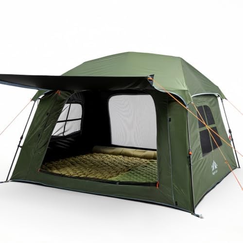 Night Cat Camping Zelt 1-4 Personen: Zelt Wasserdicht für Camping im Park Garten Festival