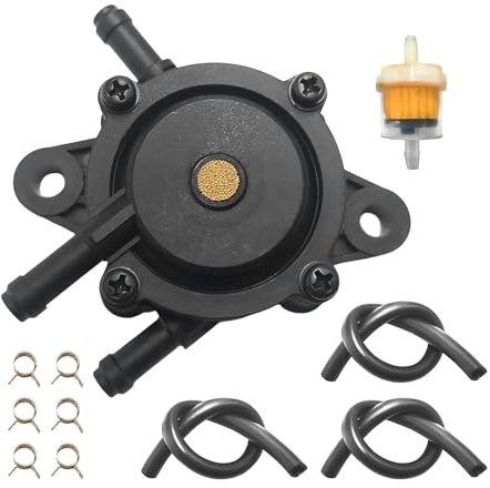 Setauoo Pompa Olio con Filtro per Trattorino Tosaerba,Pompa Olio Motore per Carrelli da Golf con Filtro - Ricambi per Piccoli Motori da Giardino e Patio