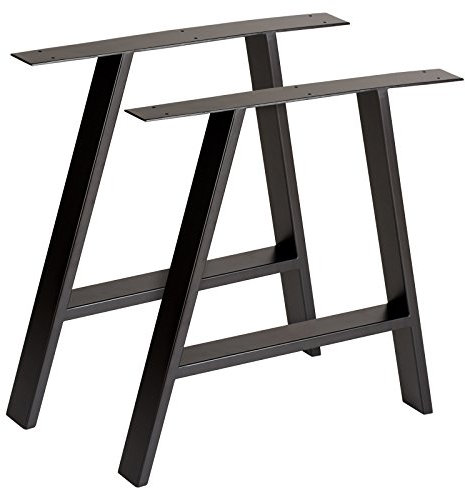 Hartleys Industrial A Frame Table Legs - Choice of Size and Colour