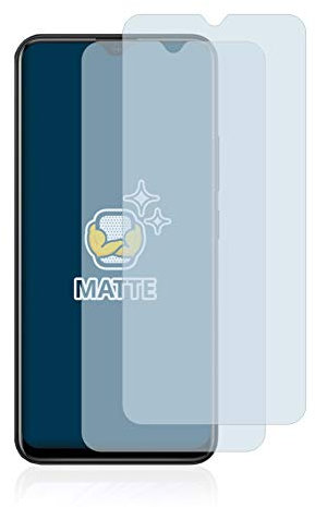 BROTECT Protector Pantalla Anti-Reflejos para Xiaomi Redmi Note 8T (2 Unidades) Película Mate Anti-Huellas