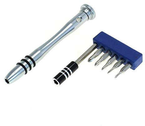 Handy-Punkt 5-TLG Werkzeug Set Tri-Point Y000 / Y00 / Y0 / Y1 / Tri-Wing TW1 Schraubendreher Set, für MacBook/MacBook Pro/MacBook Air/Nintendo Switch