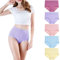 wirarpa Ladies Knickers Cotton Full Briefs High Waisted Underwear Panties for Women 5 Pack Size 3XL