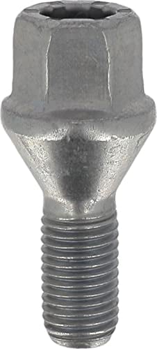 Restagraf - Vis de Roues pour Jantes Aluminium et tôle - Filetage Métrique M12-1,5x23+17 - Compatible avec Dacia, Mitsubishi, Nissan, Renault - Réf. 1453