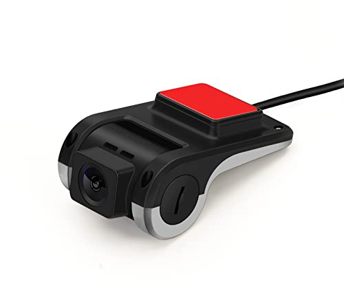 XTRONS 1280 * 720 HD USB Dash Cam mit Flussunterstützung 170° HD Weitwinkel Echtzeitüberwachung Schleifenaufzeichnung mit ADAS