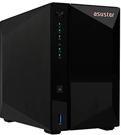 ASUSTOR Drivestor 2 Pro AS3302T SAN/NAS Storage System - Realtek RTD1296 Quad-core (4 Core) 1.40 GHz - 2 x HDD Supported - 36 TB Supported HDD Capacity - 0 x HDD Installed - 2 x SSD Supported - 0 x SS
