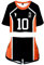 LKY STAR Haikyuu!! Damen Sommer mit Anime Volleyball Crop Top und Shorts, Karasuno Volleyball Mädchen Trainingsanzug 2 Stück Set