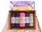 Adventskranz Kerzen 5er Set | Bienenwachs | Adventsgebete | Anleitung | handgerollt | Adventsgeschenk | Erster Advent | Stumpenkerzen
