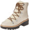 The Drop Scarponi da Trekking Caleb in Shearling Scarpe, Osso, 38.5 EU