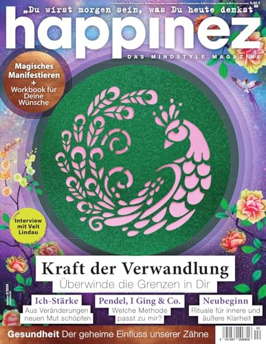 Happinez 2/2024 Kraft der Verwandlung