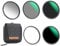 K&F Concept 37mm 5-in-1 Magnetic Lens Filter Kit, Includes GND8+ ND8+ ND64+ ND1000+ Adapter Ring, Neutral Density Multi-Layer Coating HD Optical Glass &Waterproof Pouch (Nano-X Series)