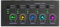 Audio Mixer, 4-Kanal Mini mischpult mit USB Type-C, 4-in-1-Out Unterstützung Mono und Stereo-Audio-Mischpult, Geräuschunterdrückung, für kleine Bands