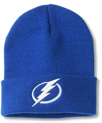AMERICAN NEEDLE NHL National Hockey League Team Terrain Knit Beanie Cap, Royal (Toronto Blue Jays), Einheitsgr��e