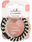 invisibobble Twistar Haargummi Classical Braids, Elegante Zopfgummi in Schwarz & Gold, Stylischer und haarschonender Haarschmuck, 3 Stück