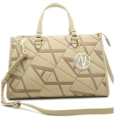 Armani Exchange Umhängetasche beige Damen mit embossed Logo UNI, beige