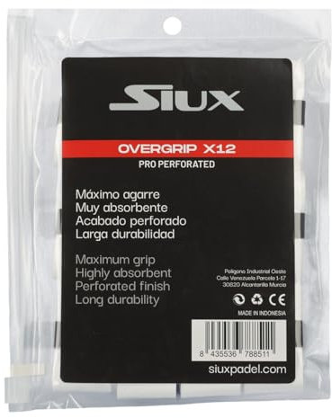 Siux Overgrip Pro Perforated X12 Blanco