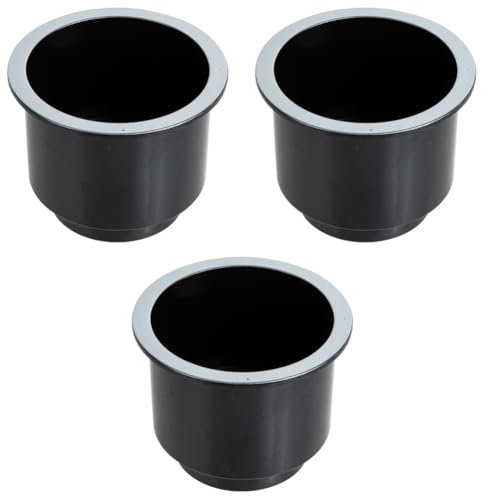 BESPORTBLE 3pcs Boat Cup Holder Kayak Cup Holder Drink Canoe Wheelchair Water Bottle Kayak Bottle for Stroller Water Jug Stand Abs re-usable