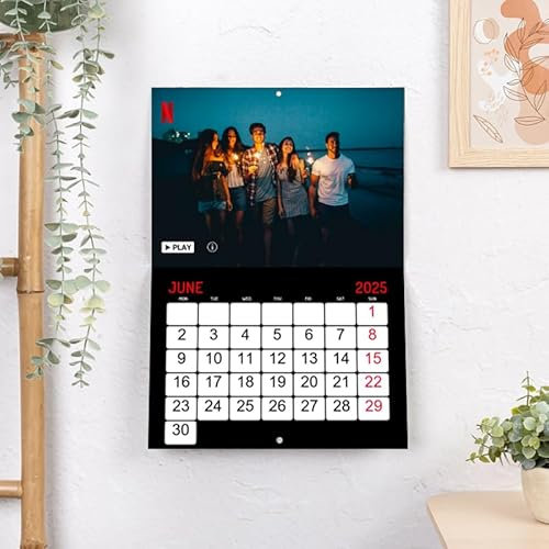 Wanapix | Fotokalender 2025 zum selbstgestalten | Auf Deutsch | Wandkalender mit Foto | Mit Loch zum Aufhängen | 32 x 45 cm | Serie