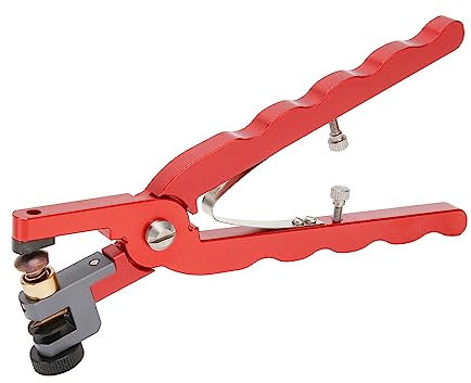 Pinza for chiudere la cassa 'orologio, pinza for tagliare il braccialetto 'orologio in pelle, pinza for perforare il cinturino 'orologio in acciaio inossidabile, presa comoda, fori precisi Pinza for p