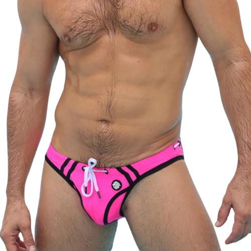 BREEDWELL Slip DE Bain Expose Rose Fluo 2402