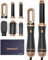 Hair Styler Set, OKWRAP Airstyler 6 In 1 Mit Rundbürstenföhn, Haarstyler Warmluftbürste, Thermal Brush, Airflow Lockenstab Automatisch, Volumen Föhnbürste,Für Glätten, Trocknen, Volumen, Locken