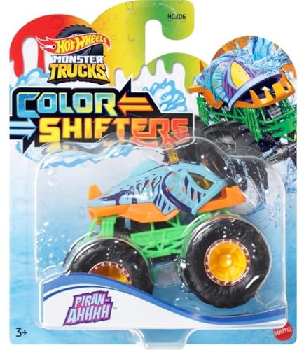 Hot Wheels - Monster Trucks Color Shiffter - Piran-ahhh/Toys
