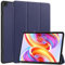 AKLiSa Funda protectora para tablet Teclast T50 TAL002 de 11 pulgadas, T616/T618, de piel, inteligente, de tres pliegues, con función de encendido y apagado (azul oscuro)