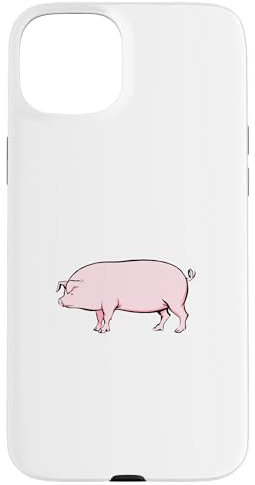 Maiale Rosa Custodia per iPhone 15 Plus