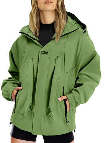 Generisch Regenjacke Damen Leicht Softshelljacke Fahrrad Regenjacke Atmungsaktiv Fahrradjacke Wasserdicht Atmungsaktiv übergangsjacke Softshelljacke Elegant Regenmantel Funktionsjacke Mit Kapuze